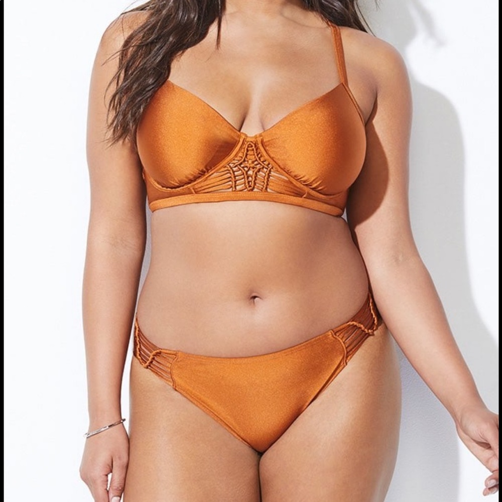 Copper bikini